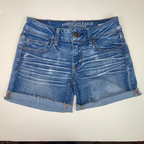 American Eagle Outfitter Midi Stretch Short 0 - Picture 10 of 15